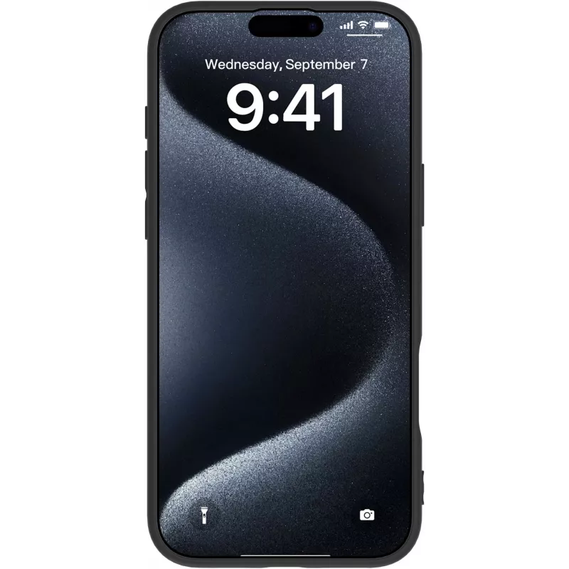 eSTUFF ES67101053-BULK INFINITE VIENNA hoesje voor iPhone 16 Pro Max, zwart