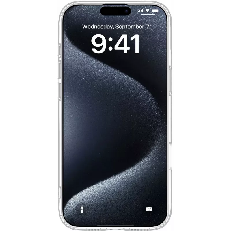 eSTUFF ES67141050 INFINITE OSLO magnetisch hybride hoesje voor iPhone 16, transparant