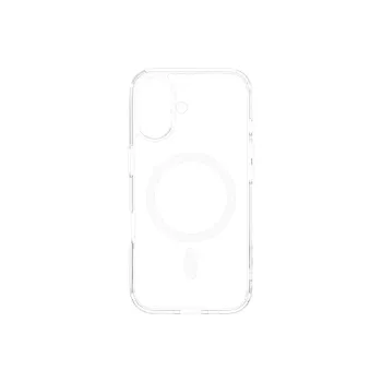 eSTUFF ES67141051 INFINITE OSLO magnetisch hoesje voor iPhone 16 Plus, transparant