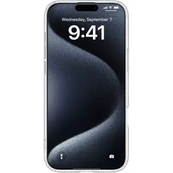 eSTUFF ES67141051 INFINITE OSLO magnetisch hoesje voor iPhone 16 Plus, transparant