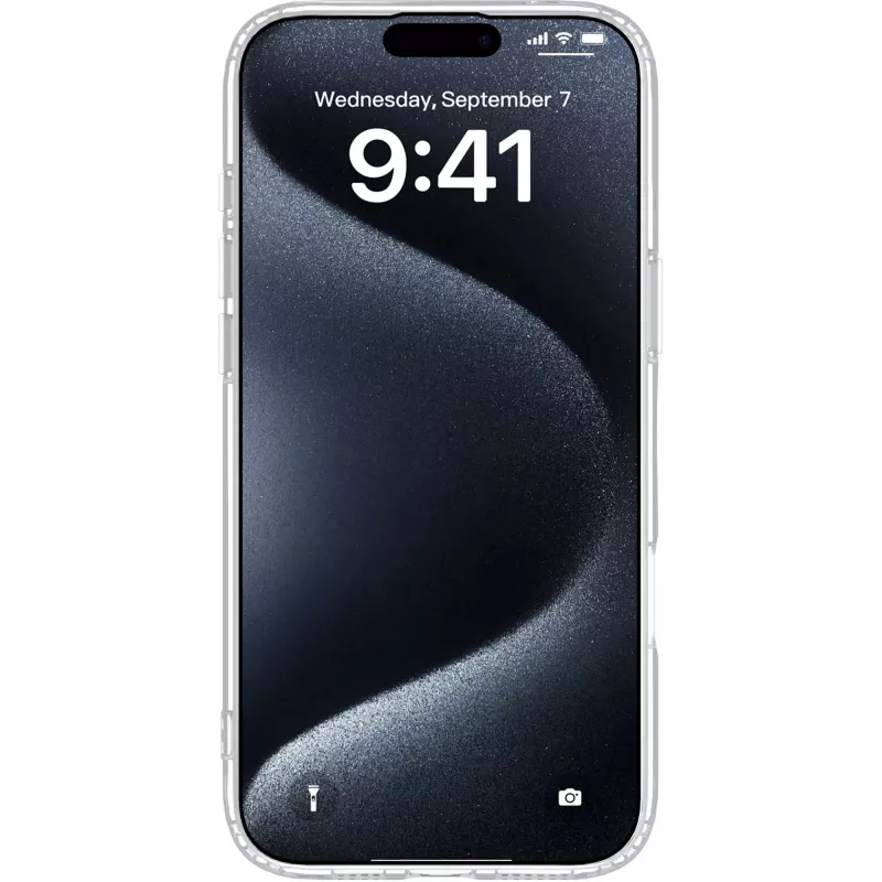 eSTUFF ES67141051 INFINITE OSLO magnetisch hoesje voor iPhone 16 Plus, transparant