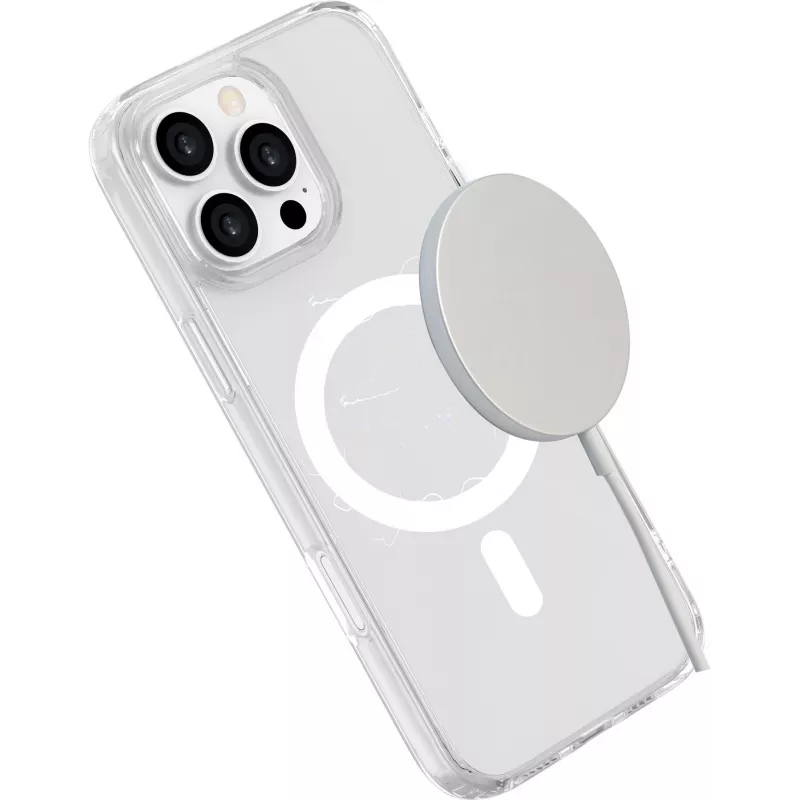 eSTUFF ES67141053 INFINITE OSLO magnetisch hoesje voor iPhone 16 Pro Max, transparant