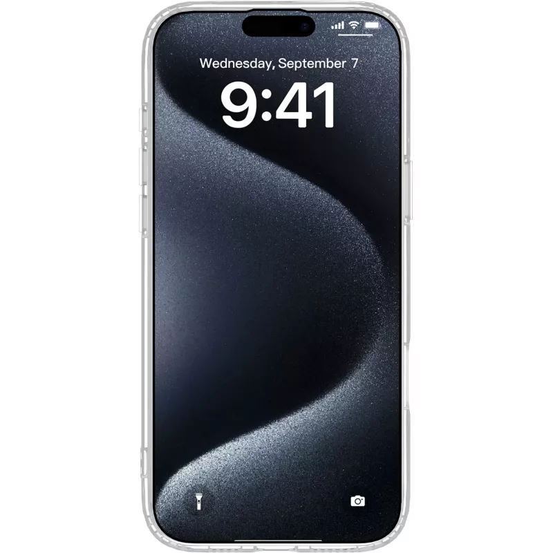 eSTUFF ES67141053 INFINITE OSLO magnetisch hoesje voor iPhone 16 Pro Max, transparant