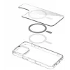 eSTUFF ES67141053 INFINITE OSLO magnetisch hoesje voor iPhone 16 Pro Max, transparant