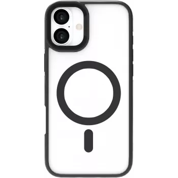 eSTUFF ES67141100 telefoonhoesje 15,5 cm (6,1 inch) cover transparant, zwart