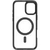 eSTUFF ES67141101 INFINITE HELSINKI magnetisch hoesje met standaard voor iPhone 16 Plus, transparant, zwart