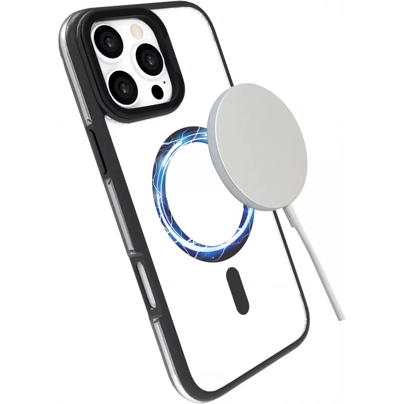 Cover eSTUFF ES67141102 iPhone 16 Pro 6,3 inch transparant zwart