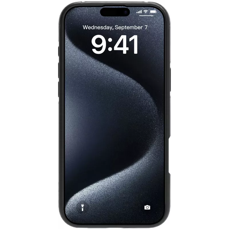 Cover eSTUFF ES67141102 iPhone 16 Pro 6,3 inch transparant zwart