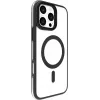 eSTUFF INFINITE HELSINKI ES67141103 magnetisch hoesje met standaard voor iPhone 16 Pro Max, zwart