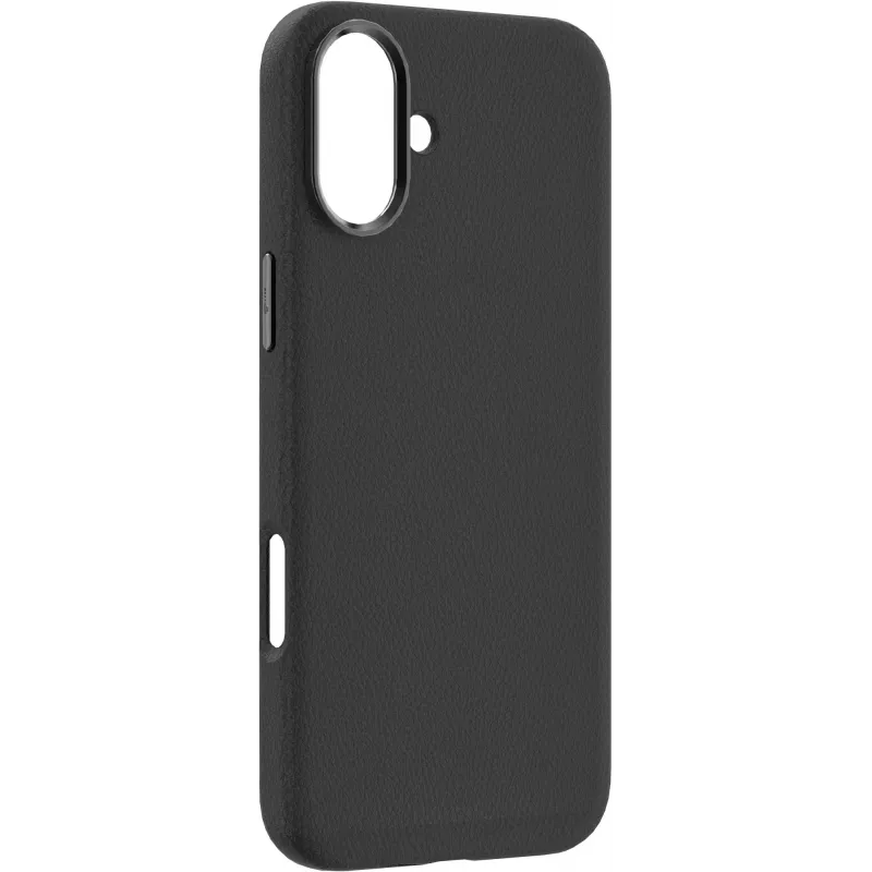 eSTUFF INFINITE VENICE ES67160020 magnetische hoes voor iPhone 16, leer, zwart