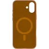eSTUFF INFINITE VENICE ES67160024 magnetische hoes voor iPhone 16, leer, bruin