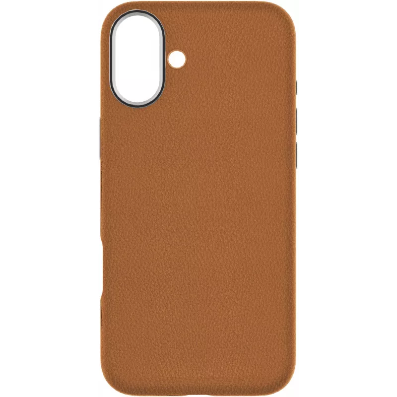 eSTUFF INFINITE VENICE ES67160024 magnetische hoes voor iPhone 16, leer, bruin