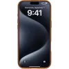 eSTUFF INFINITE VENICE ES67160024 magnetische hoes voor iPhone 16, leer, bruin