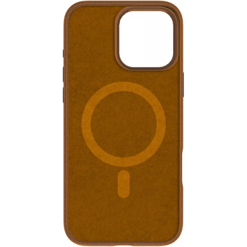eSTUFF INFINITE VENICE magnetisch leren hoesje voor iPhone 16 Pro, bruin