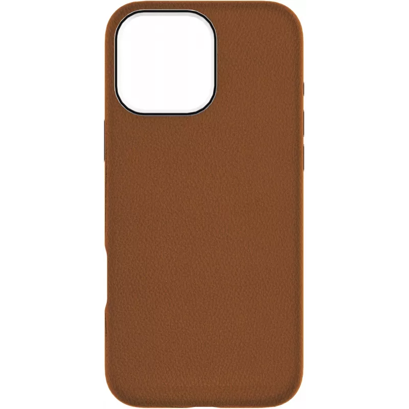 eSTUFF INFINITE VENICE magnetisch leren hoesje voor iPhone 16 Pro, bruin