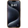 eSTUFF INFINITE VENICE magnetisch leren hoesje voor iPhone 16 Pro, bruin