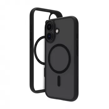 Cover dbramante1928 Grenen MagSafe iPhone 16 zwart