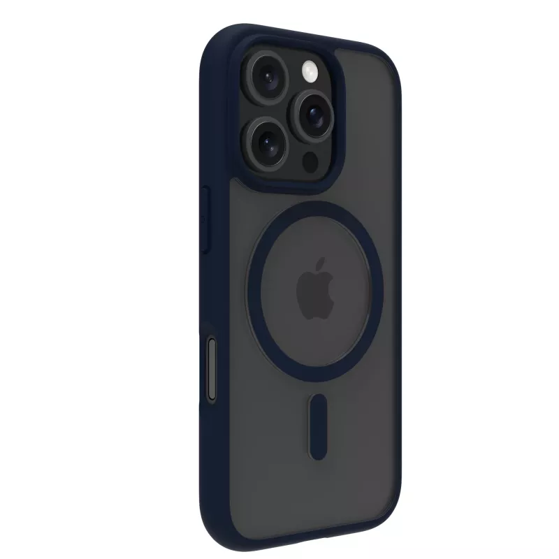 Cover dbramante1928 Grenen MagSafe iPhone 16 Pro blauw