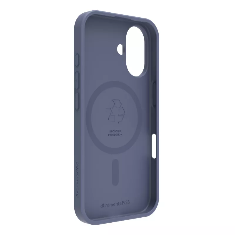 dbramante1928 Greenland Pro MS GP61PABL6243 achterkant voor Apple iPhone 16, MagSafe, Qi, kunststof, Pacific Blue