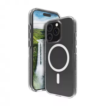 Cover dbramante1928 Iceland Ultra D3O MagSafe iPhone 16 Pro transparant