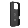 dbramante1928 Iceland Ultra D3O MS Kick IUK1BL006296 achterkant met standaard voor iPhone, MagSafe, kunststof, zwart