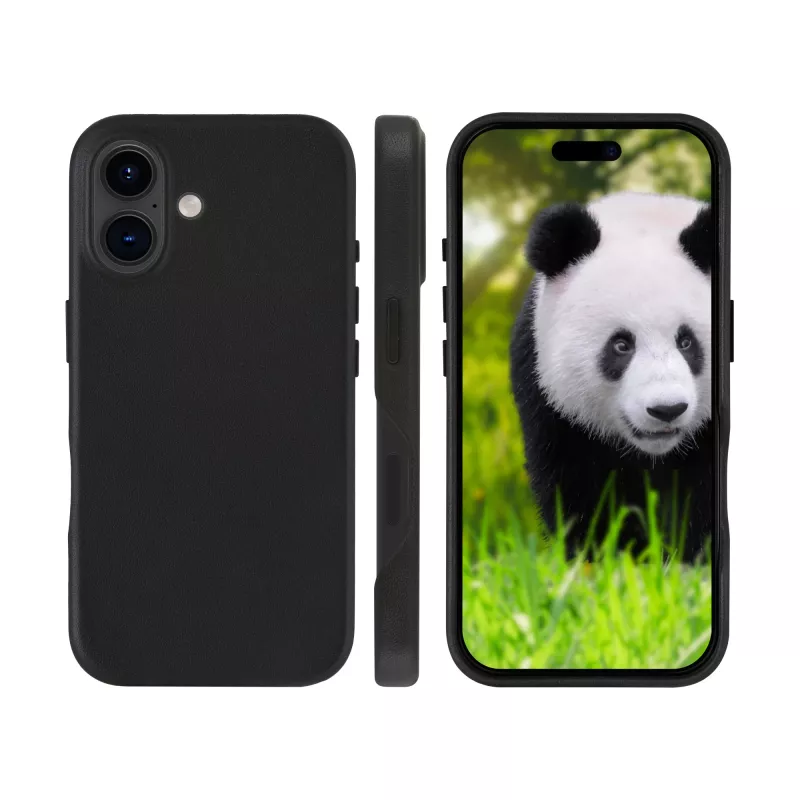 Cover dbramante1928 Roskilde MagSafe iPhone 16 zwart