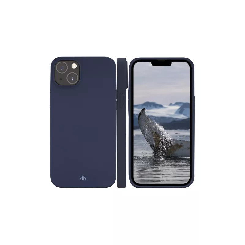Cover dbramante1928 Greenland iPhone 14 Plus Pacific Blue monochromatic