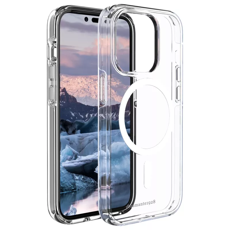 Cover dbramante1928 Iceland Pro MagSafe compatibel iPhone 14 Pro transparant