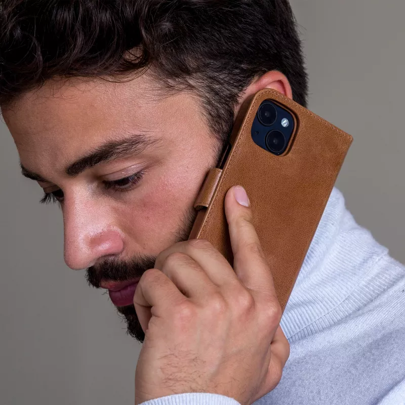 Folio Case dbramante1928 Lynge iPhone 14 Plus Tan 3 kaartvakken