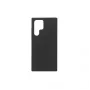 eSTUFF MADRID ES673190-BULK achterkant voor Samsung Galaxy S22 Ultra, siliconen, zwart