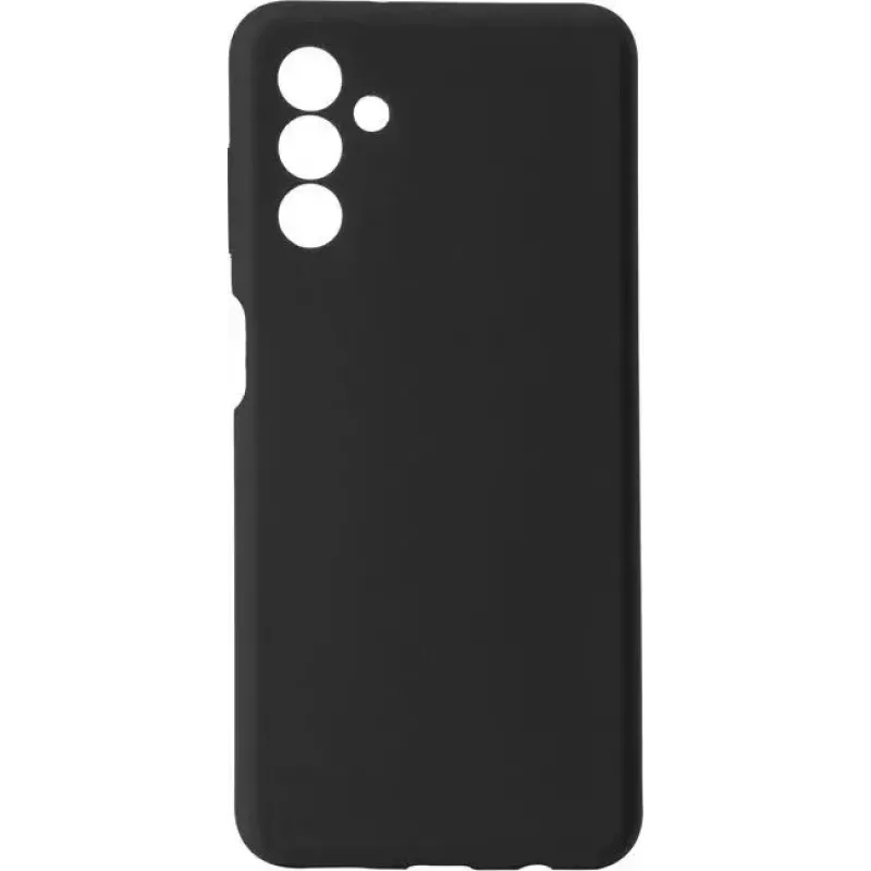 eSTUFF MADRID ES673193-BULK achterkant voor Samsung Galaxy A13 5G, siliconen, zwart