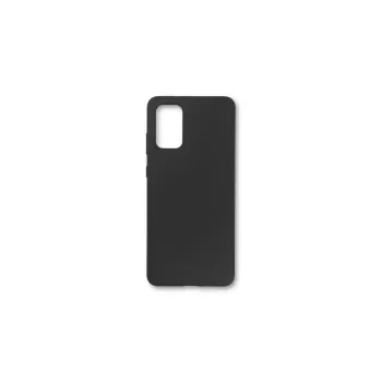 eSTUFF MADRID ES673163-BULK achterkant voor Samsung Galaxy S20+ / S20+ 5G, siliconen, zwart