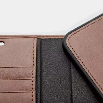 Portemonneehoes Trunk TR-WA1254-BRW voor iPhone 12 mini Bruin