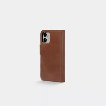 Portemonneehoes Trunk TR-WA1254-BRW voor iPhone 12 mini Bruin