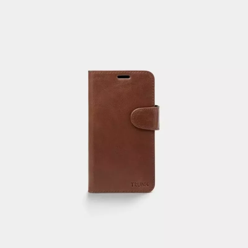 Trunk walletcase voor iPhone 12 Pro Max, bruin (TR-WA1267-BRW)