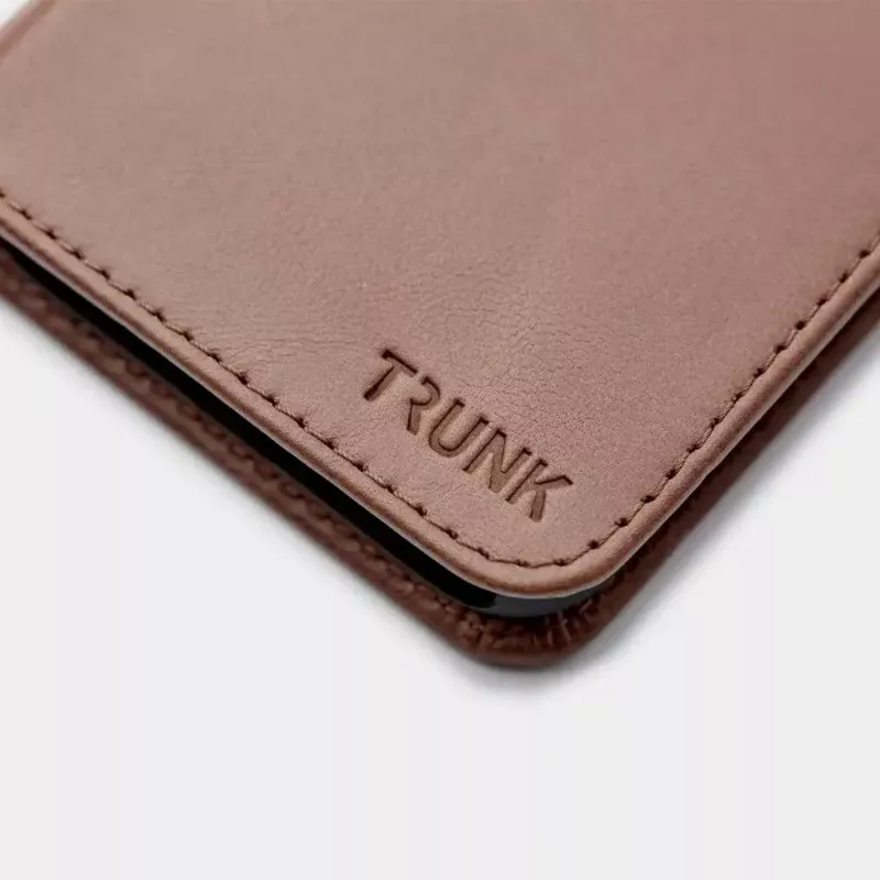 Trunk walletcase voor iPhone 12 Pro Max, bruin (TR-WA1267-BRW)