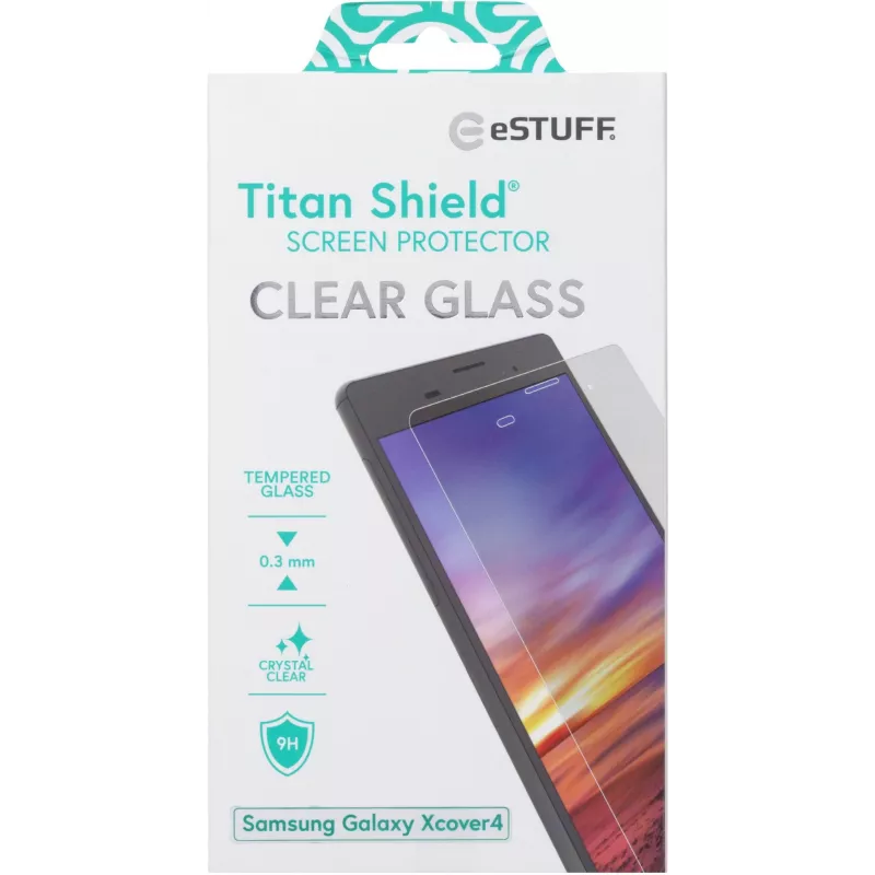 eSTUFF ES504009 Telefoon displayscherm/achterkantbescherming Helder displayscherm Samsung 1 st.