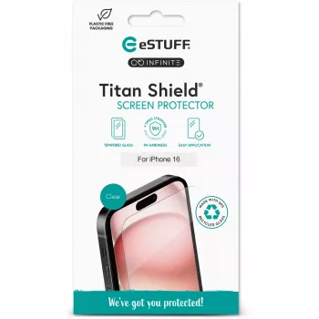 eSTUFF ES501420 smartphone-schermfolie/achterkantbeschermingsfolie transparante schermbescherming Apple 1 stuks