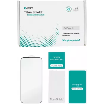 eSTUFF ES501421-50BULK smartphone-schermbescherming/achterkantbescherming transparante schermbescherming Apple 50 stuks