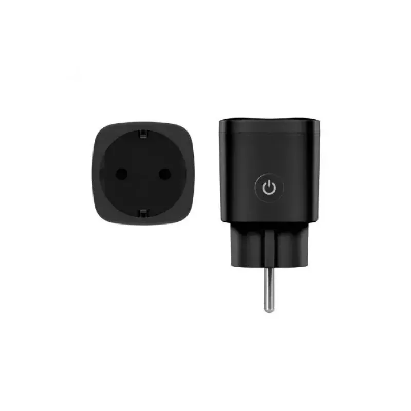 Hombli slimme stekker HBPP-0205, 3680 W, voor binnen, zwart, 2+1 actiepakket (3 stuks)