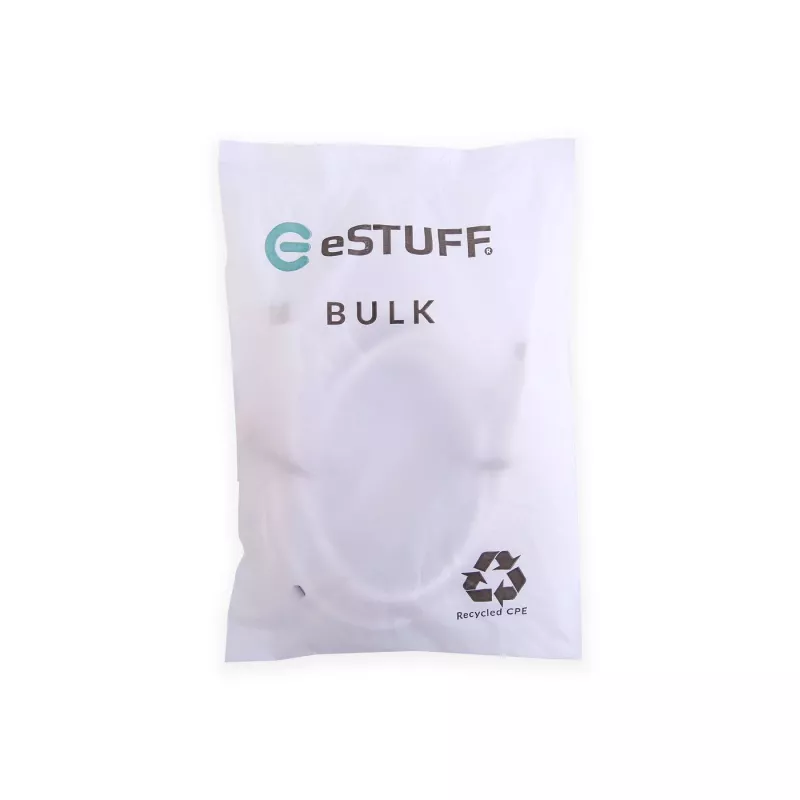 USB-kabel eSTUFF ES604270-BULK 2 m USB-C wit USB 2.0 0,48 Gbit/s