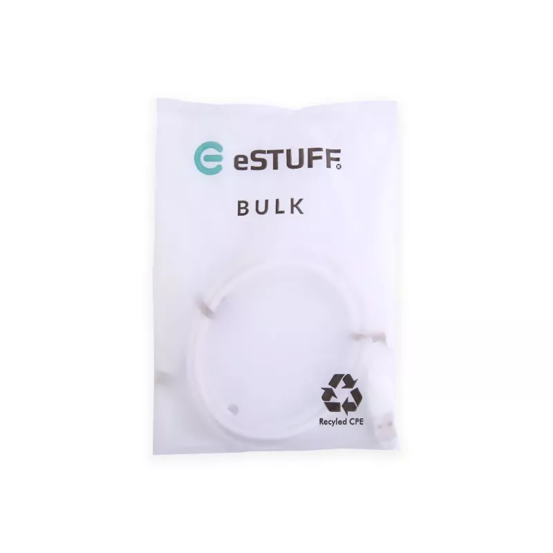 eSTUFF ES605170-BULK USB-kabel USB 2.0 1 m USB-C USB-A wit