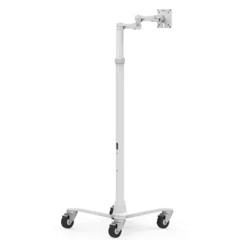 Medische rolwagen Compulocks MCRSTDEXW VESA-compatibel wit