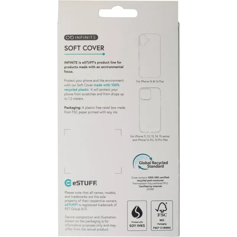 eSTUFF ES67100054 smartphonehoesje