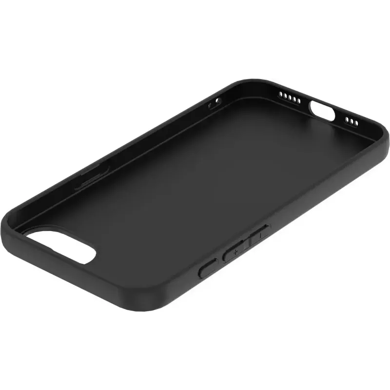 eSTUFF INFINITE GRS VIENNA iPhone 16e zwart hoesje. Materiaal (ES67101054-BULK)