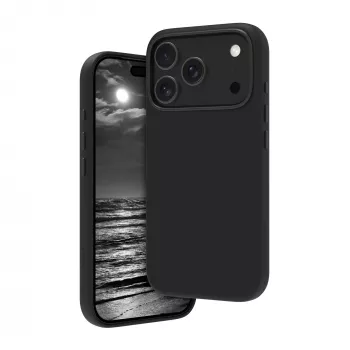 Telefoonhoesje dbramante1928 Roskilde MS ICON voor iPhone 17 Pro, microvezel, geschikt voor 15,9 cm (6,27 inch), zwart