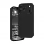 Telefoonhoesje dbramante1928 Roskilde MS ICON voor iPhone 17 Pro, microvezel, geschikt voor 15,9 cm (6,27 inch), zwart