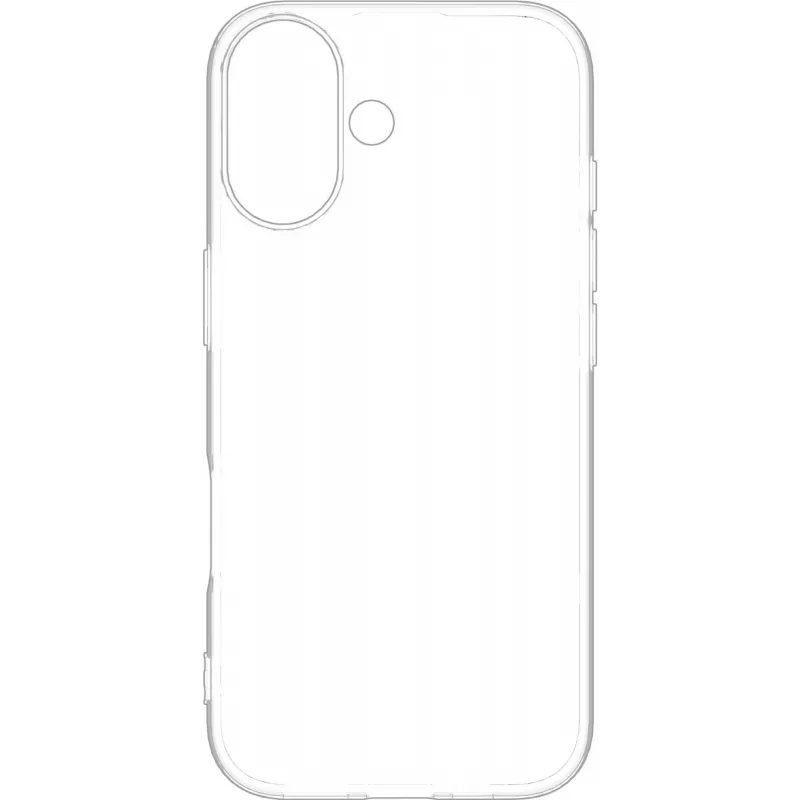 eSTUFF ES67100055 telefoonhoesje 16 cm (6,3 inch) cover transparant