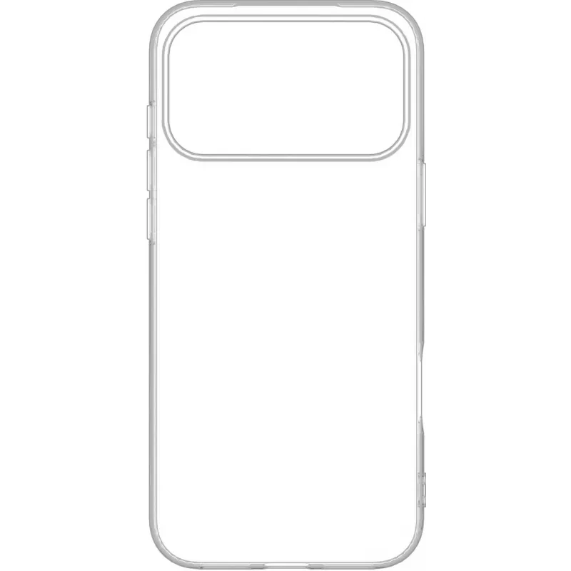 eSTUFF ES67100058-BULK INFINITE (GRS) VIENNA hoesje voor iPhone 17 Pro Max, transparant