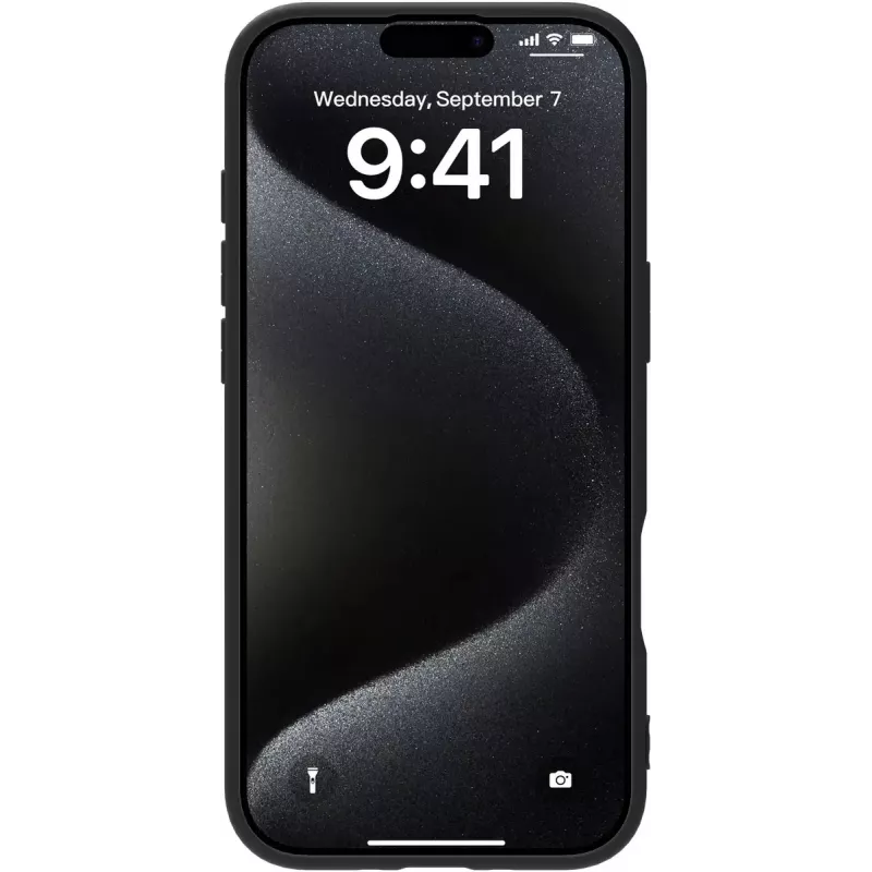 eSTUFF INFINITE GRS VIENNA ES67101056-BULK hoesje voor iPhone Air, zwart